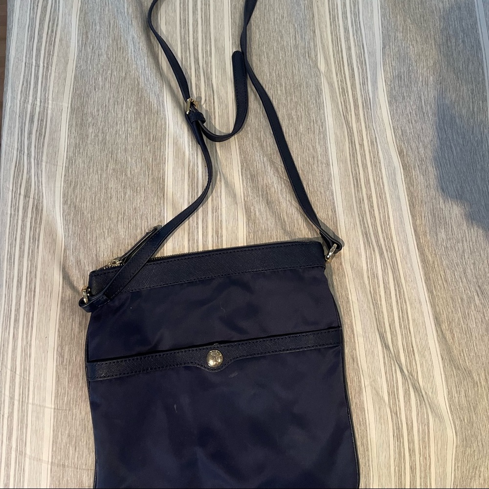 Navy blue crossbody bag